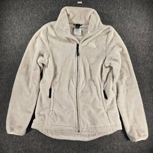 The North Face Osito Fleece Jacket Womens Size S Cream Full Zip High Pile Soft
